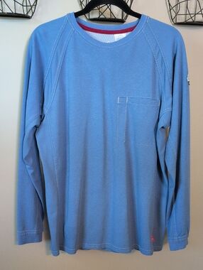 Bulwark iQ Series FR Long Sleeve T-shirt -Blue
